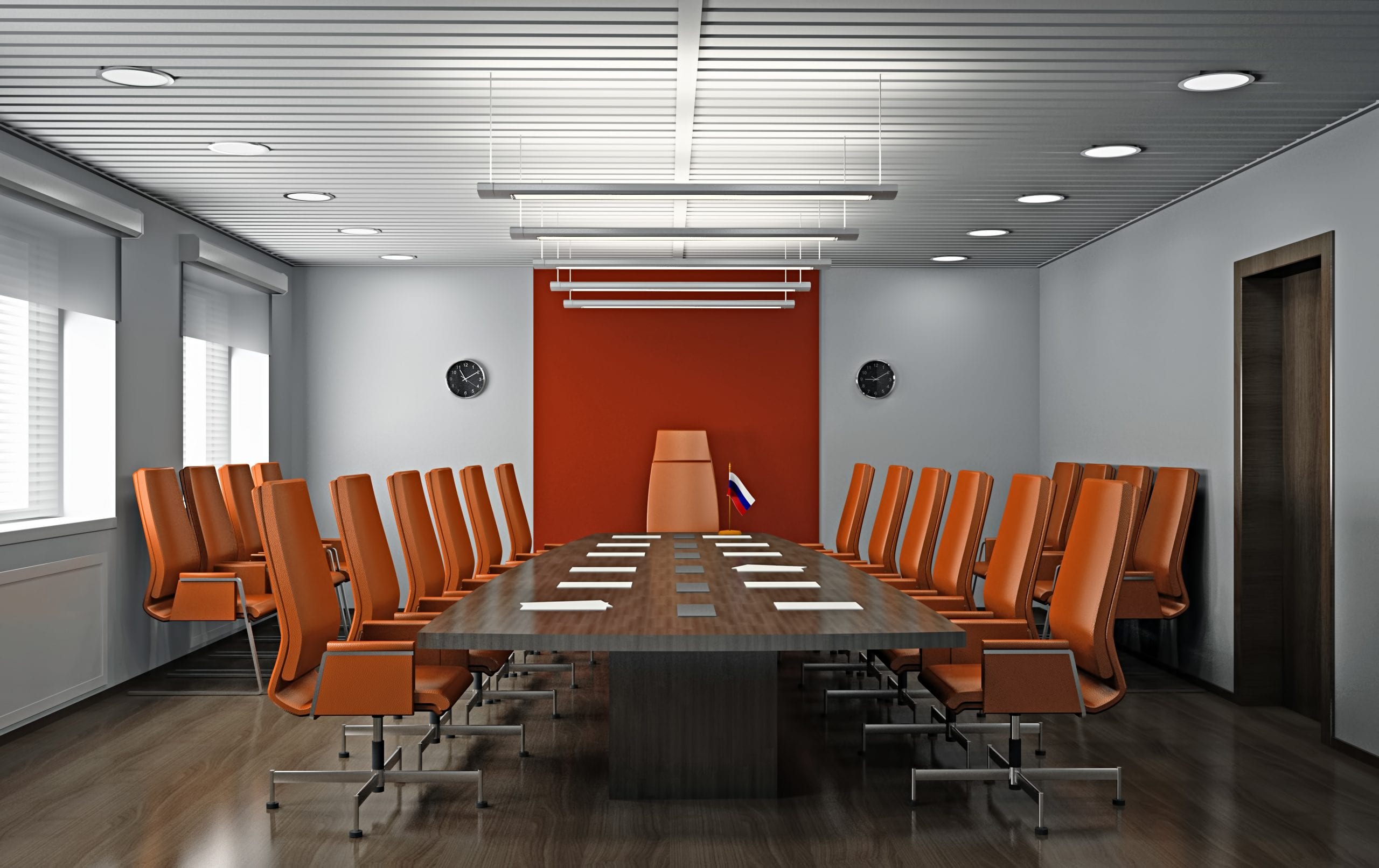 Office and commercial Cleaning - Image of Meeting room